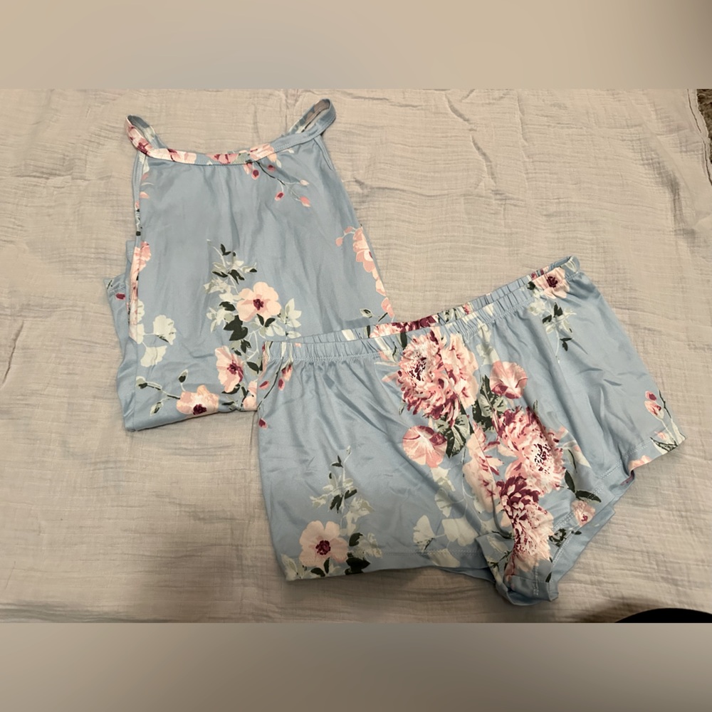 Floral Pajama Set